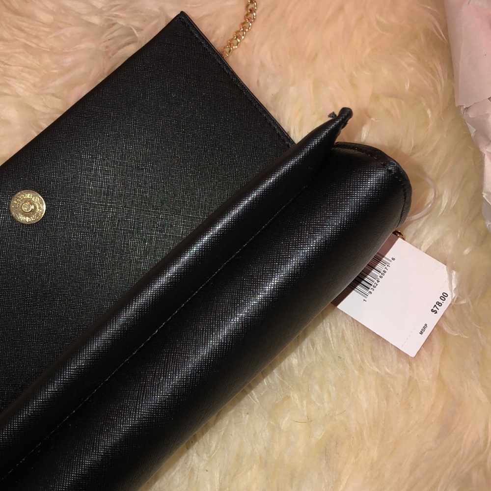 NWT 💗Betsey Johnson💗 black clutch crossbody - Picture 12 of 12